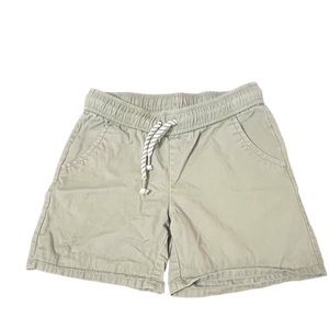 Cat & Jack green size Small 6-6x cargo shorts draw string elastic waistband